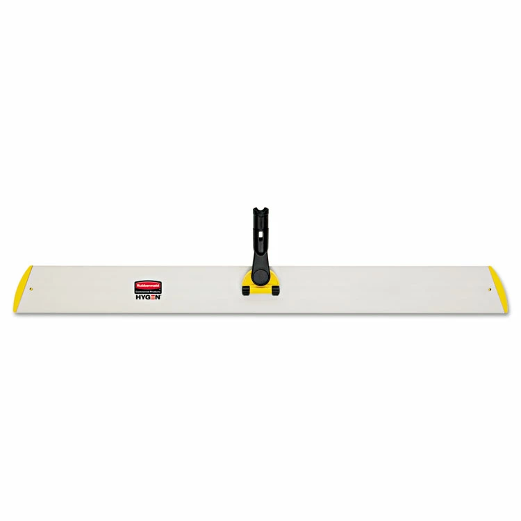 Rubbermaid® Commercial HYGEN™ HYGEN Quick Connect Single-Sided Frame, 35" X 3", Yellow