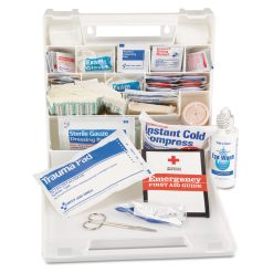 Impact First Aid Kit For 50 People, 194 Pieces, Plastic Case