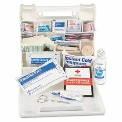 Impact First Aid Kit For 50 People, 194 Pieces, Plastic Case