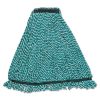 Rubbermaid Commercial Web Foot String Mop Heads, Microfiber, Green, Medium, 1-in. Green Headband -cuisinart shop 187336