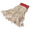 Rubbermaid Commercial Super Stitch Cotton Looped End Wet Mop Head, Large, 5" Red Headband 1 Rubbermaid Commercial Super Stitch Cotton Looped End Wet Mop Head, Large, 5" Red Headband -cuisinart shop 187433