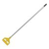 Rubbermaid Commercial Invader Aluminum Side-Gate Wet-Mop Handle, 60", Gray/Yellow 1 Rubbermaid Commercial Invader Aluminum Side-Gate Wet-Mop Handle, 60", Gray/Yellow -cuisinart shop 190759