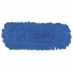 Rubbermaid Commercial Twisted Loop Blend Dust Mop, Synthetic, 24 X 5, Blue, Dozen