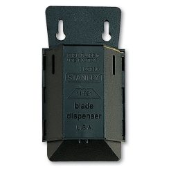 Stanley Wall Mount Utility Knife Blade Dispenser W/Blades, 100/Pack 4 Stanley Wall Mount Utility Knife Blade Dispenser W/Blades, 100/Pack -cuisinart shop 21378