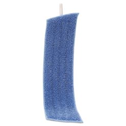 Rubbermaid Commercial Economy Wet Mopping Pad, Microfiber, 18", Blue