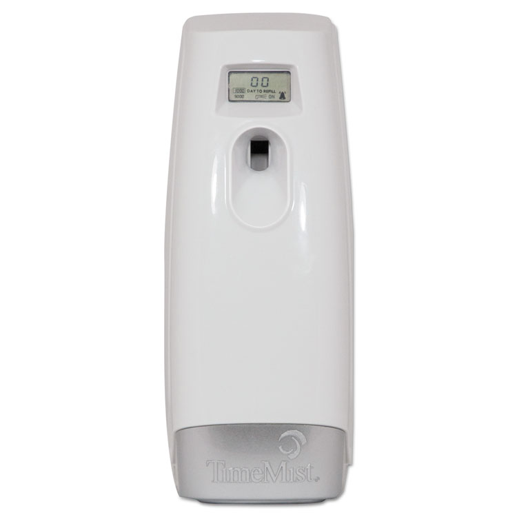 Plus Metered Aerosol Fragrance Dispenser, 3.4" x 3.4" x 8.25", White TimeMist® Plus Metered Aerosol Fragrance Dispenser, 3.4" X 3.4" X 8.25", White -cuisinart shop 258341