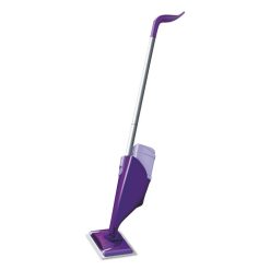 Swiffer WetJet Mop, 11 X 5 White Cloth Head, 46" Purple/Silver Aluminum/Plastic Handle 4 Swiffer WetJet Mop, 11 X 5 White Cloth Head, 46" Purple/Silver Aluminum/Plastic Handle -cuisinart shop 260097