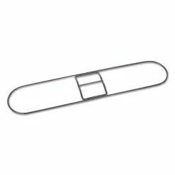 Boardwalk® Clip-On Dust Mop Frame, 18w X 5d, Zinc Plated