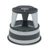 Cramer Kik-Step Steel Step Stool, 2-Step, 350 Lb Capacity, 16" Diameter X 14.25"h, Slate -cuisinart shop 27270