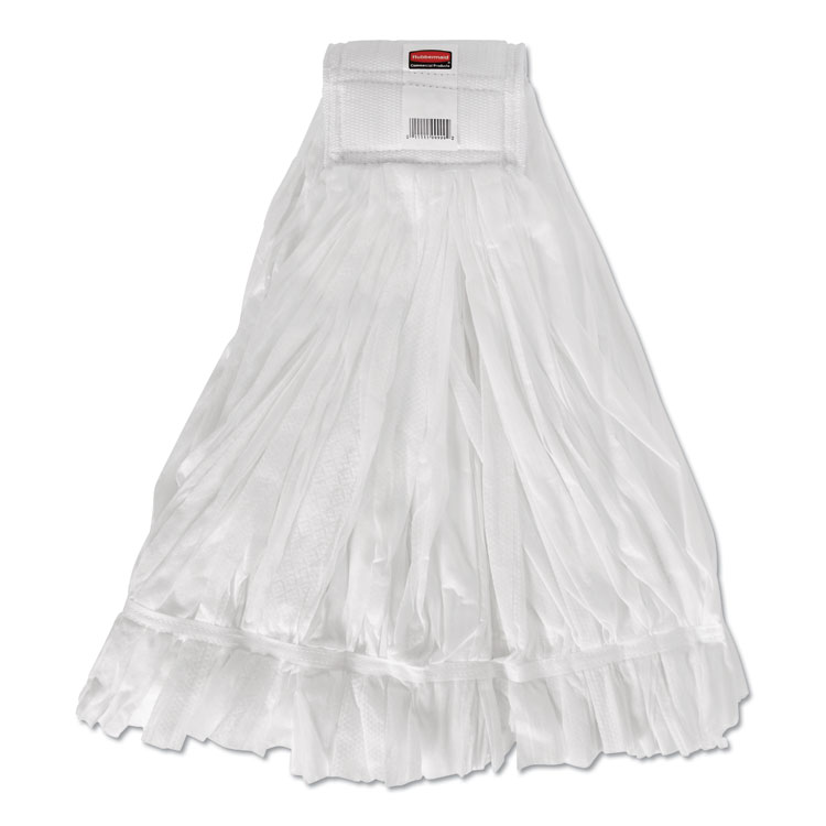 Disposable Mop, Nonwoven Fiber, #24, 5" Headband, White Rubbermaid Commercial Disposable Mop, Nonwoven Fiber, #24, 5" Headband, White -cuisinart shop 323172