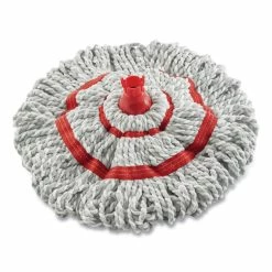 Rubbermaid Microfiber Twist Mop Refill, 16", White