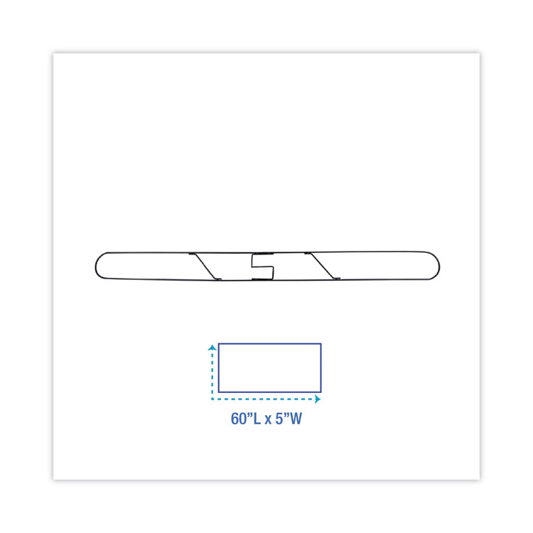 Clip-On Dust Mop Frame, 60w x 5d, Zinc Plated Boardwalk® Clip-On Dust Mop Frame, 60w X 5d, Zinc Plated -cuisinart shop 780676