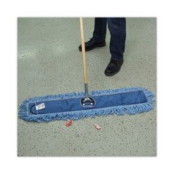 Boardwalk® Dry Mopping Kit, 36 X 5 Blue Blended Synthetic Head, 60" Natural Wood/Metal Handle 6 Boardwalk® Dry Mopping Kit, 36 X 5 Blue Blended Synthetic Head, 60" Natural Wood/Metal Handle -cuisinart shop 788310