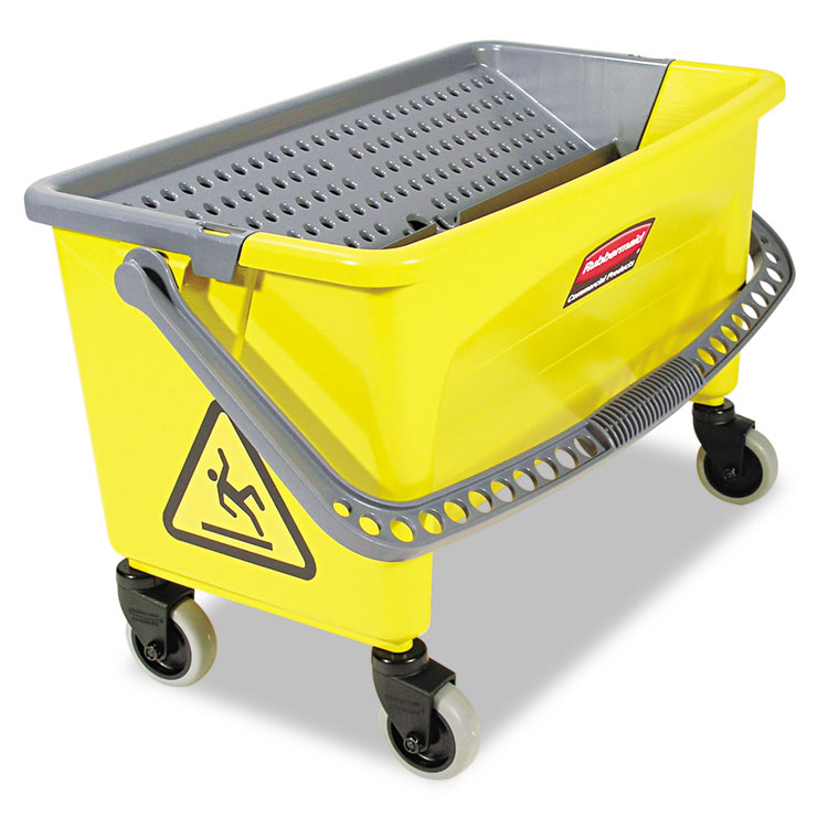HYGEN Press Wring Bucket for Microfiber Flat Mops, 43 qt, Yellow Rubbermaid® Commercial HYGEN™ HYGEN Press Wring Bucket For Microfiber Flat Mops, 43 Qt, Yellow -cuisinart shop 82832
