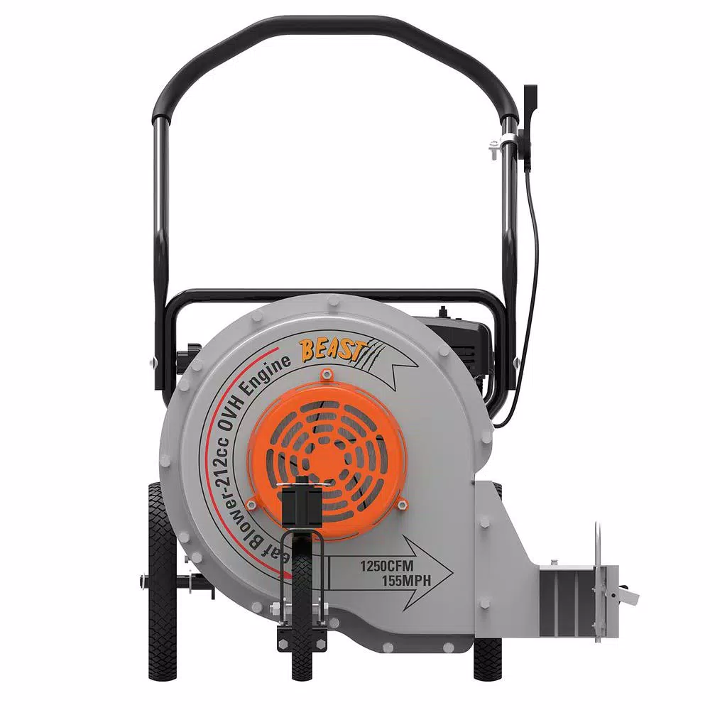 Leaf Blowers Beast 155 MPH 1250 CFM 212 Cc Commercial Duty Leaf Blower - Image 3