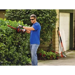Trimmers BLACK+DECKER 22 In. 20V MAX Lithium-Ion Cordless POWERCUT Hedge Trimmer With (1) 1.5Ah SMARTECH Battery And Charger Included -cuisinart shop black decker cordless hedge trimmers lht321bt 4f 1000