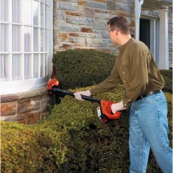 Trimmers BLACK+DECKER 18 In. 20V MAX Lithium-Ion Cordless Pole Hedge Trimmer With (1) 1.5Ah Battery And Charger Included 11 Trimmers BLACK+DECKER 18 In. 20V MAX Lithium-Ion Cordless Pole Hedge Trimmer With (1) 1.5Ah Battery And Charger Included -cuisinart shop black decker cordless hedge trimmers lpht120 1f 1000