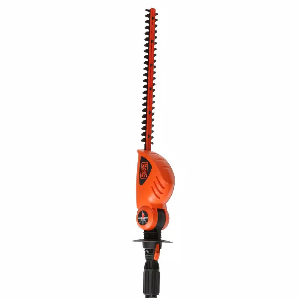 BLACK+DECKER 18 in. 20V MAX Lithium-Ion Cordless Pole Hedge Trimmer with (1) 1.5Ah Battery and Charger Included Trimmers BLACK+DECKER 18 In. 20V MAX Lithium-Ion Cordless Pole Hedge Trimmer With (1) 1.5Ah Battery And Charger Included -cuisinart shop black decker cordless hedge trimmers lpht120 40 1000