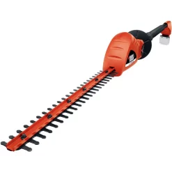 Trimmers BLACK+DECKER 18 In. 20V MAX Lithium-Ion Cordless Pole Hedge Trimmer With (1) 1.5Ah Battery And Charger Included 10 Trimmers BLACK+DECKER 18 In. 20V MAX Lithium-Ion Cordless Pole Hedge Trimmer With (1) 1.5Ah Battery And Charger Included -cuisinart shop black decker cordless hedge trimmers lpht120 4f 1000