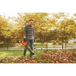 Leaf Blowers BLACK+DECKER 90 MPH 320 CFM 20V MAX Lithium-Ion Handheld Axial Blower With (1) 2.0Ah Battery And Charger Included 8 Leaf Blowers BLACK+DECKER 90 MPH 320 CFM 20V MAX Lithium-Ion Handheld Axial Blower With (1) 2.0Ah Battery And Charger Included -cuisinart shop black decker cordless leaf blowers bcbl700d1 44 1000