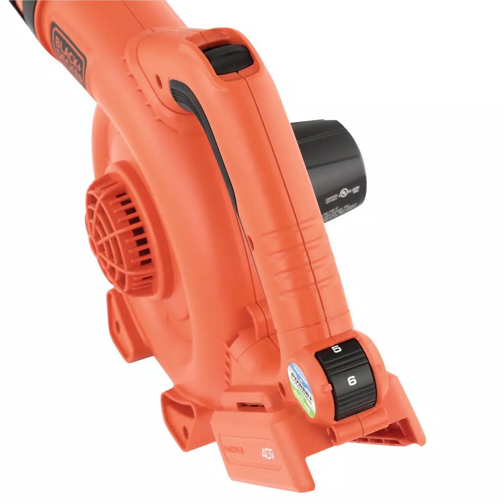 BLACK+DECKER 120 MPH 90 CFM 40V MAX Lithium-Ion Cordless Handheld Leaf Sweeper (Tool Only) Leaf Blowers BLACK+DECKER 120 MPH 90 CFM 40V MAX Lithium-Ion Cordless Handheld Leaf Sweeper (Tool Only) -cuisinart shop black decker cordless leaf blowers lsw36b 1d 1000