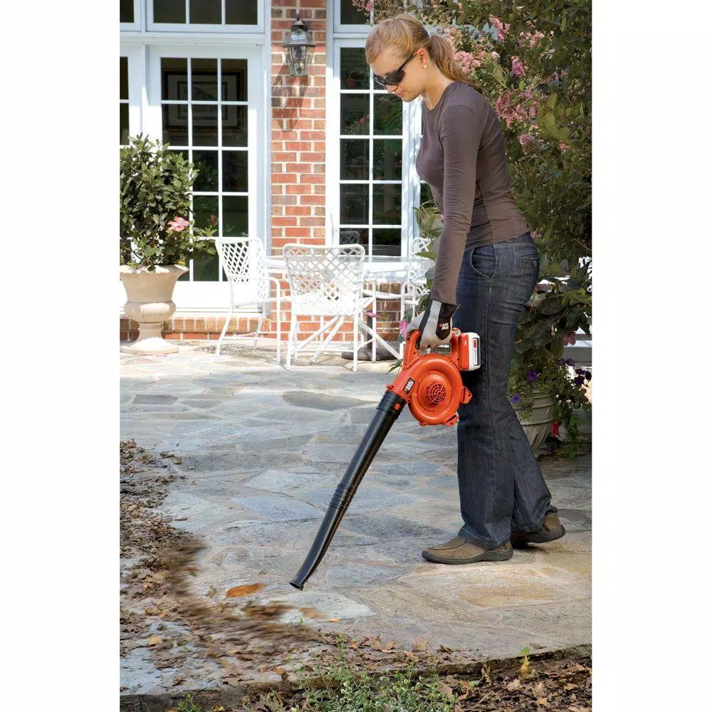 BLACK+DECKER 120 MPH 90 CFM 40V MAX Lithium-Ion Cordless Handheld Leaf Sweeper (Tool Only) Leaf Blowers BLACK+DECKER 120 MPH 90 CFM 40V MAX Lithium-Ion Cordless Handheld Leaf Sweeper (Tool Only) -cuisinart shop black decker cordless leaf blowers lsw36b 31 1000