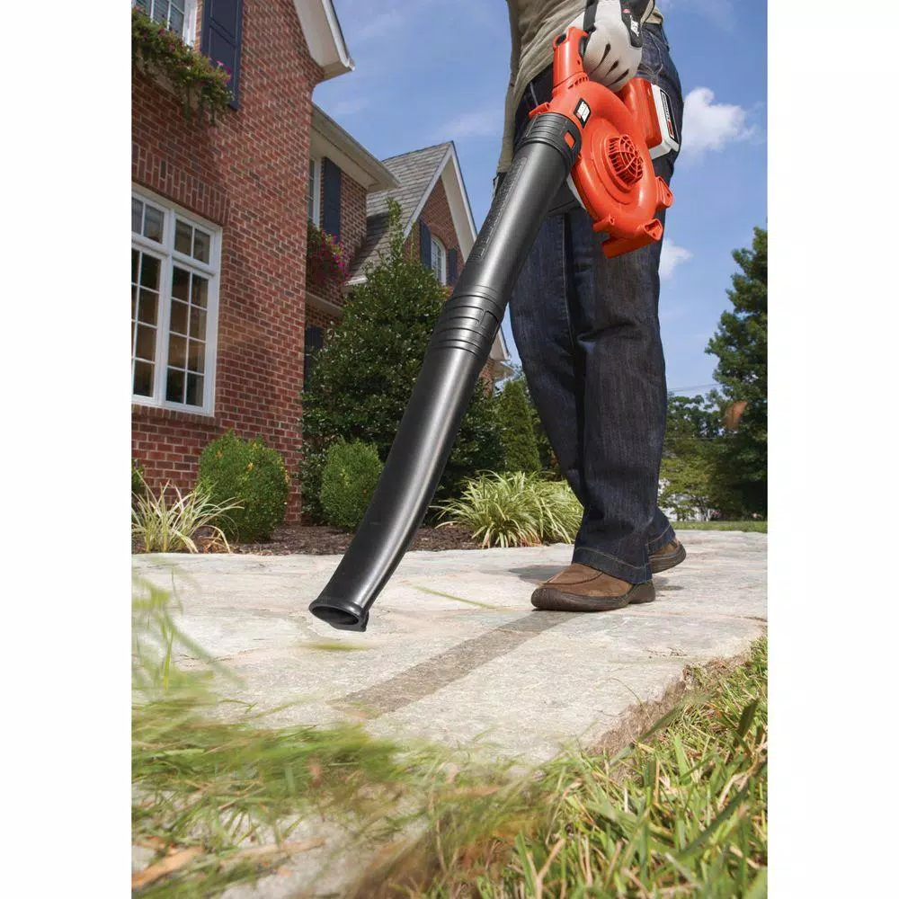 BLACK+DECKER 120 MPH 90 CFM 40V MAX Lithium-Ion Cordless Handheld Leaf Sweeper (Tool Only) Leaf Blowers BLACK+DECKER 120 MPH 90 CFM 40V MAX Lithium-Ion Cordless Handheld Leaf Sweeper (Tool Only) -cuisinart shop black decker cordless leaf blowers lsw36b e1 1000