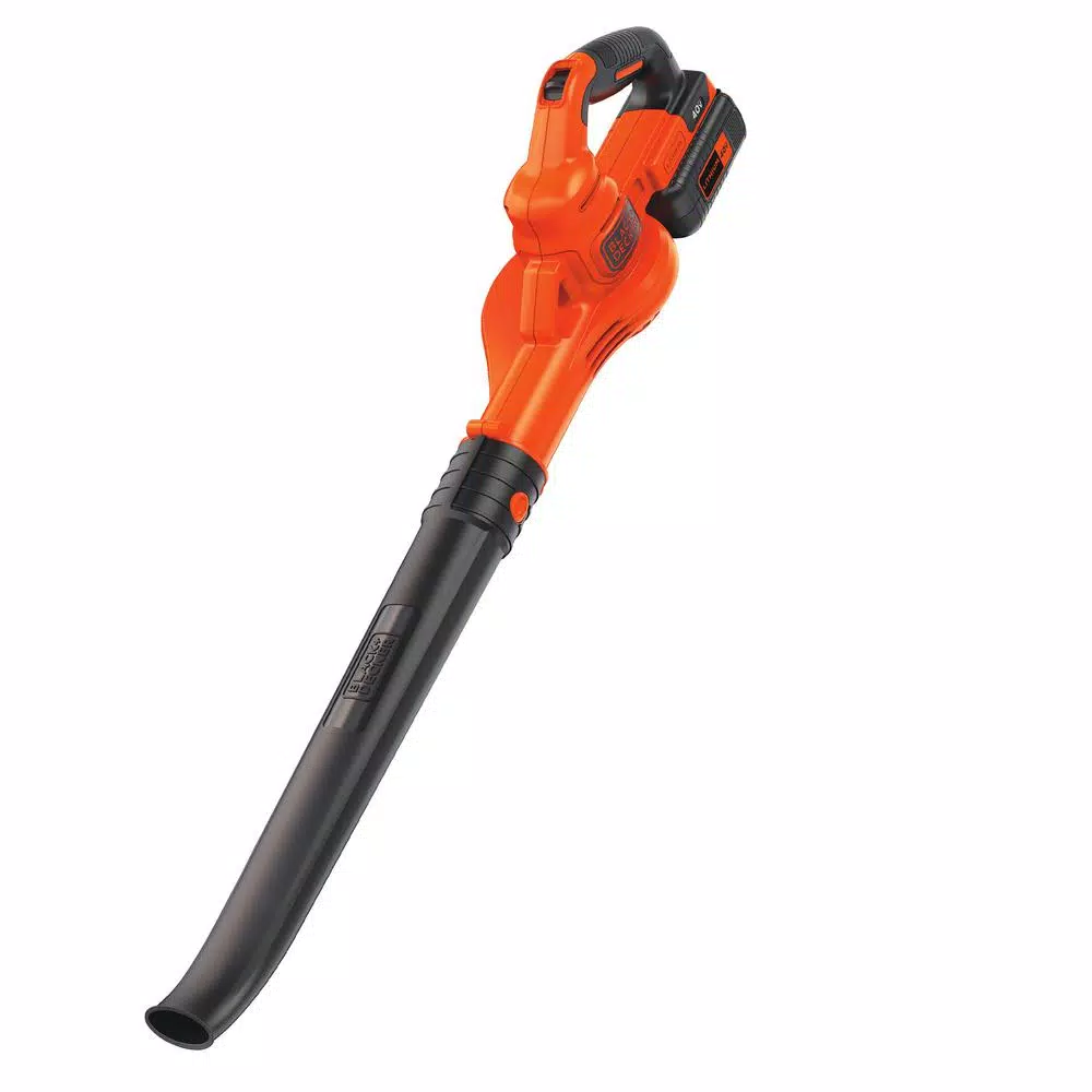Leaf Blowers BLACK+DECKER 125 MPH 90 CFM 40V Max Lithium-Ion Sweeper With (1) 1.5Ah Battery & Charger Included