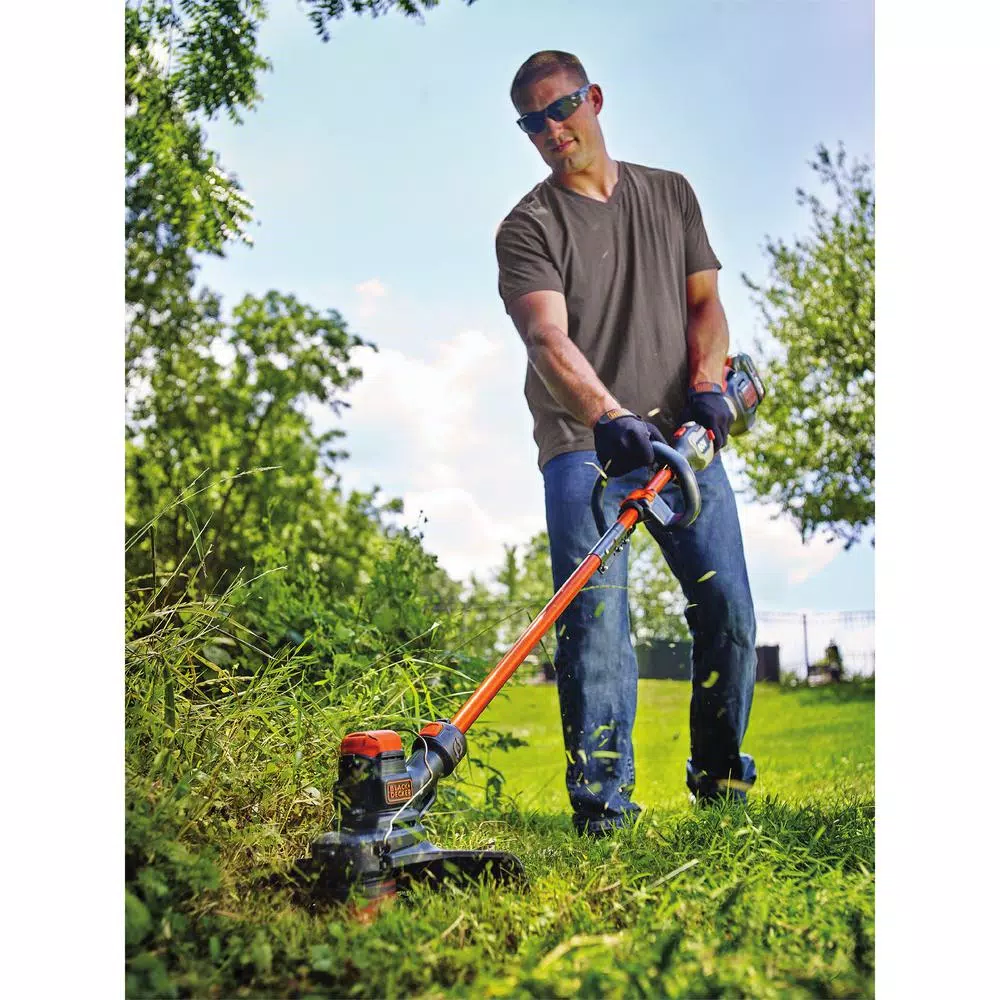 Leaf Blowers BLACK+DECKER 100 MPH 400 CFM 60V MAX Cordless Handheld Leaf Blower With Bonus 2-in-1 String Grass Trimmer/Lawn Edger Included - Image 15