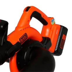 Leaf Blowers BLACK+DECKER 120 MPH 90 CFM 40V MAX Lithium-Ion Cordless Handheld Leaf Sweeper/Vacuum With (1) 1.5Ah Battery And Charger Included -cuisinart shop black decker cordless leaf blowers lswv36 a0 1000