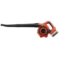 Leaf Blowers BLACK+DECKER 120 MPH 90 CFM 40V MAX Lithium-Ion Cordless Handheld Leaf Sweeper/Vacuum With (1) 1.5Ah Battery And Charger Included -cuisinart shop black decker cordless leaf blowers lswv36 c3 1000