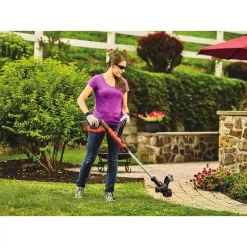 Trimmers BLACK+DECKER 40V MAX Lithium-Ion Cordless String Trimmer With (1) 1.5Ah Battery And Charger Included -cuisinart shop black decker cordless string trimmers lst140c fa 1000