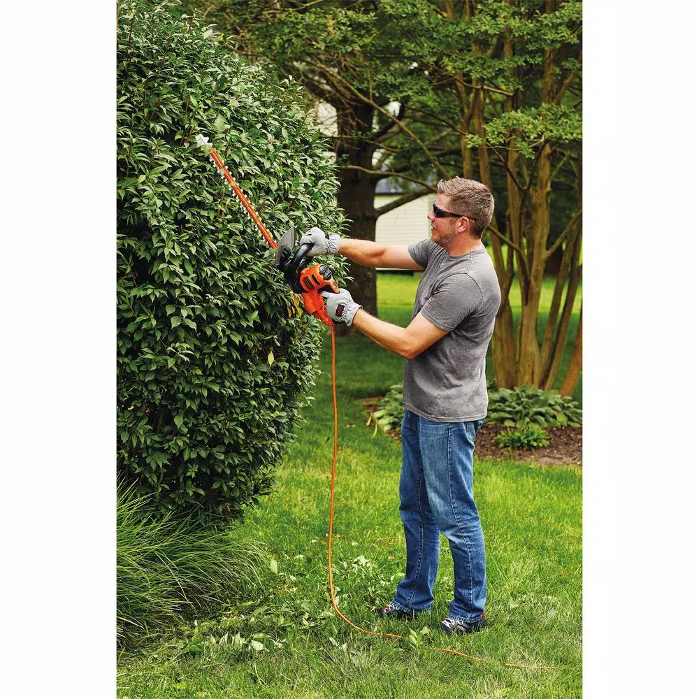 Trimmers BLACK+DECKER 20 In. 3.8 Amp Corded Electric Hedge Trimmer - Image 11