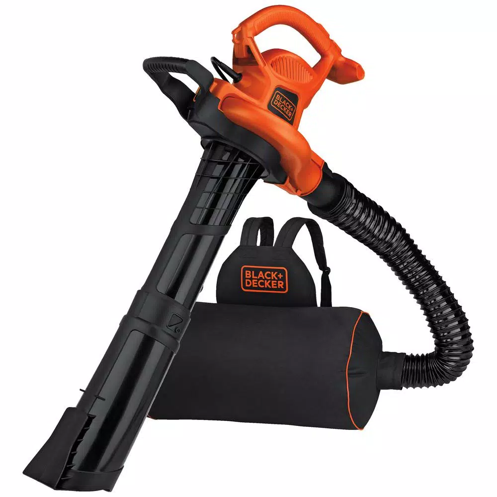 Leaf Blowers BLACK+DECKER 250 MPH 400 CFM 12 Amp 3-in-1 Corded Electric Backpack Leaf Blower/Vac/Mulcher 9 Leaf Blowers BLACK+DECKER 250 MPH 400 CFM 12 Amp 3-in-1 Corded Electric Backpack Leaf Blower/Vac/Mulcher - Image 7