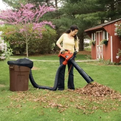 Leaf Blowers BLACK+DECKER Leaf Collection System Attachment For Corded B+D 2-in-1 Leaf Blower/Vacuums 10 Leaf Blowers BLACK+DECKER Leaf Collection System Attachment For Corded B+D 2-in-1 Leaf Blower/Vacuums -cuisinart shop black decker electric leaf blowers bv 006l 40 1000