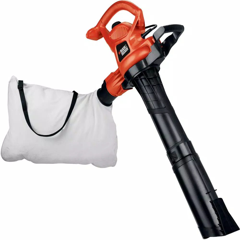 Leaf Blowers BLACK+DECKER 230 MPH 385 CFM 12-Amp Corded Electric 3-in-1 Handheld Leaf Blower/Vacuum/Mulcher 3 Leaf Blowers BLACK+DECKER 230 MPH 385 CFM 12-Amp Corded Electric 3-in-1 Handheld Leaf Blower/Vacuum/Mulcher