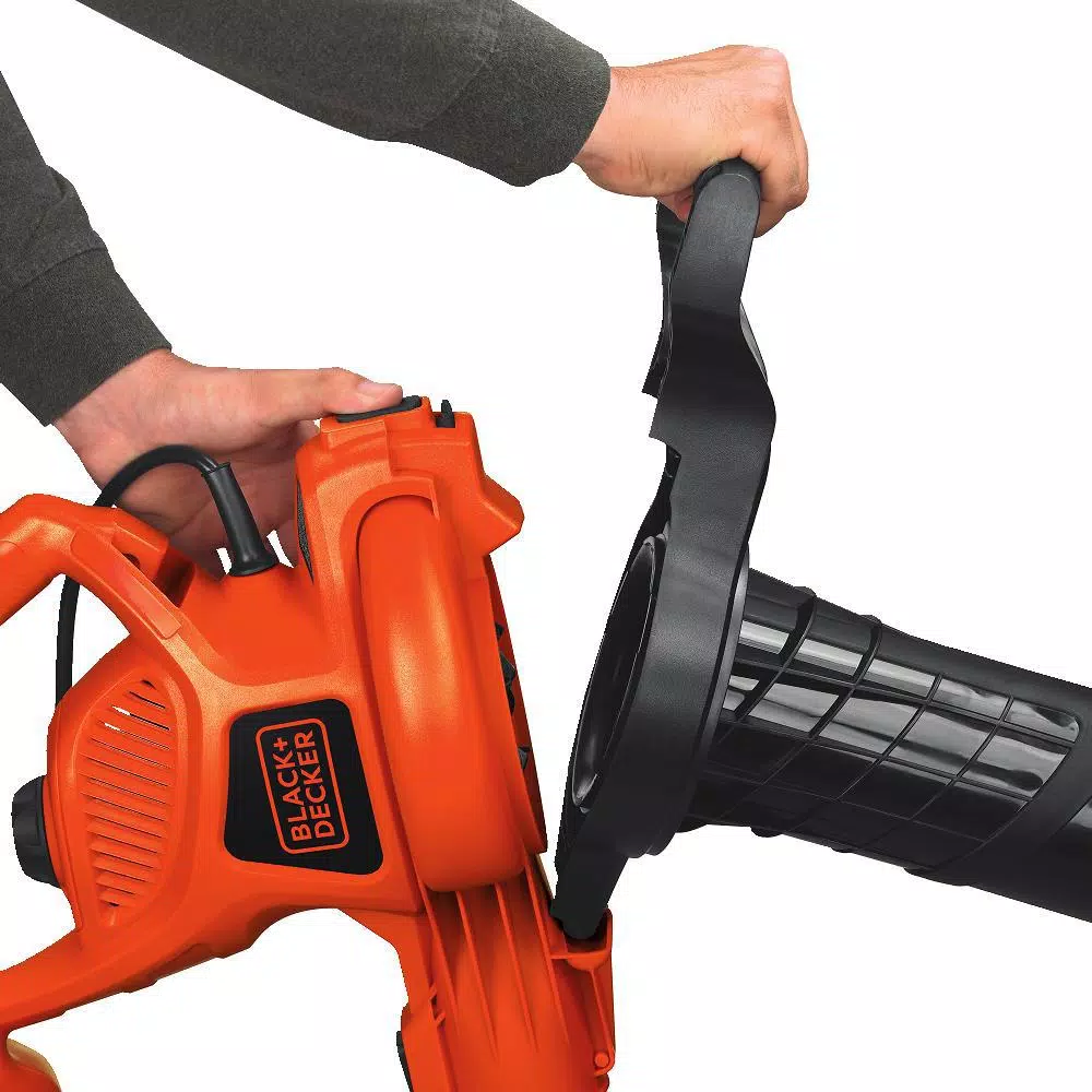 Leaf Blowers BLACK+DECKER 230 MPH 385 CFM 12-Amp Corded Electric 3-in-1 Handheld Leaf Blower/Vacuum/Mulcher 15 Leaf Blowers BLACK+DECKER 230 MPH 385 CFM 12-Amp Corded Electric 3-in-1 Handheld Leaf Blower/Vacuum/Mulcher - Image 13