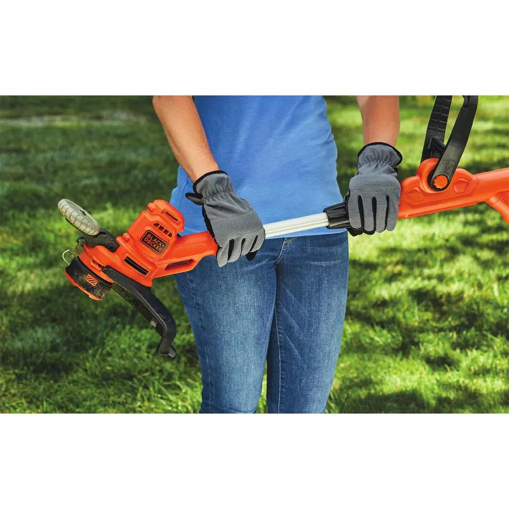 BLACK+DECKER 14 in. 6.5 Amp Corded Electric String Trimmer Trimmers BLACK+DECKER 14 In. 6.5 Amp Corded Electric String Trimmer -cuisinart shop black decker electric string trimmers besta510 44 1000
