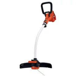 Trimmers BLACK+DECKER 14 In. 7.5-Amp Corded Electric Curved Shaft High Performance Single Line 2-in-1 String Grass Trimmer/Lawn Edger -cuisinart shop black decker electric string trimmers gh3000 c3 1000