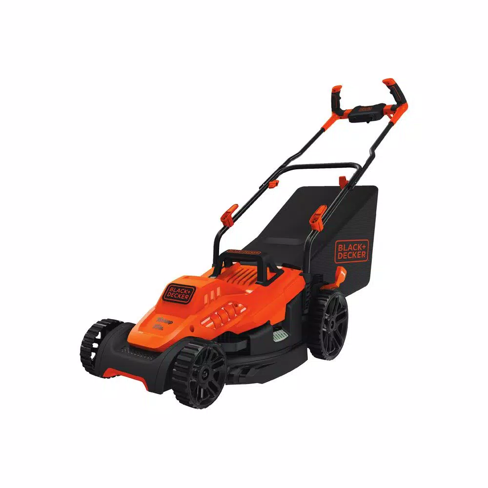BLACK+DECKER 15 in. 10 Amp Corded Electric Walk Behind Push Mower Lawn Mowers BLACK+DECKER 15 In. 10 Amp Corded Electric Walk Behind Push Mower -cuisinart shop black decker push lawn mowers bemw472bh 64 1000
