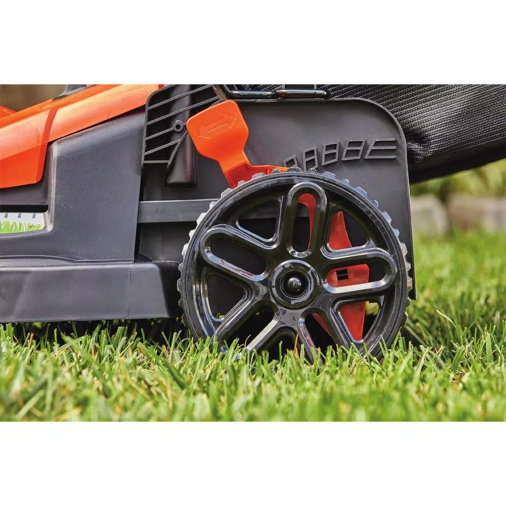 BLACK+DECKER 15 in. 10 Amp Corded Electric Walk Behind Push Mower Lawn Mowers BLACK+DECKER 15 In. 10 Amp Corded Electric Walk Behind Push Mower -cuisinart shop black decker push lawn mowers bemw472bh 77 1000