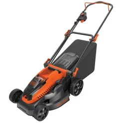 Lawn Mowers BLACK+DECKER 16 In. 40V MAX Lithium-Ion Cordless Battery Walk Behind Push Mower With (2) 2.0Ah Batteries And Charger Included