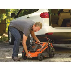 Lawn Mowers BLACK+DECKER 20 In. 40V MAX Lithium-Ion Cordless Walk Behind Push Mower With (3) 2.0Ah Batteries And Charger Included 21 Lawn Mowers BLACK+DECKER 20 In. 40V MAX Lithium-Ion Cordless Walk Behind Push Mower With (3) 2.0Ah Batteries And Charger Included -cuisinart shop black decker push lawn mowers cm2043clbx2040 31 1000