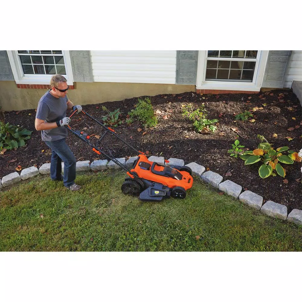 Lawn Mowers BLACK+DECKER 20 In. 40V MAX Lithium-Ion Cordless Walk Behind Push Mower With (3) 2.0Ah Batteries And Charger Included 10 Lawn Mowers BLACK+DECKER 20 In. 40V MAX Lithium-Ion Cordless Walk Behind Push Mower With (3) 2.0Ah Batteries And Charger Included - Image 8