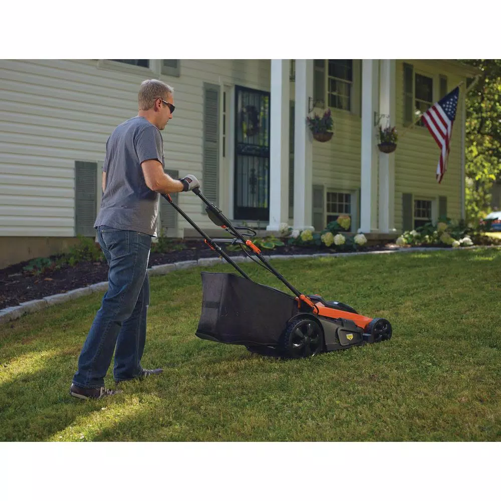 Lawn Mowers BLACK+DECKER 20 In. 40V MAX Lithium-Ion Cordless Walk Behind Push Mower With (3) 2.0Ah Batteries And Charger Included 4 Lawn Mowers BLACK+DECKER 20 In. 40V MAX Lithium-Ion Cordless Walk Behind Push Mower With (3) 2.0Ah Batteries And Charger Included - Image 2