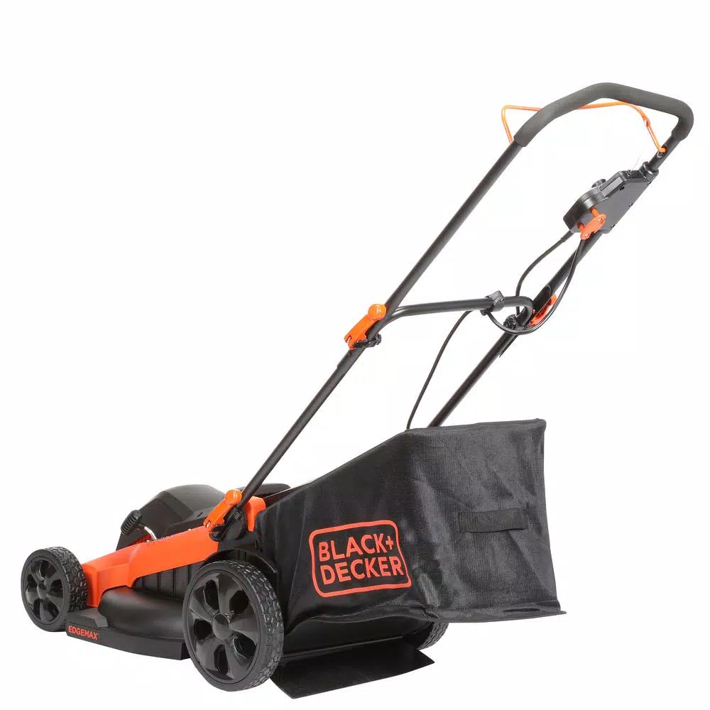 BLACK+DECKER 20 in. 13-Amp Corded Electric Walk Behind Push Lawn Mower Lawn Mowers BLACK+DECKER 20 In. 13-Amp Corded Electric Walk Behind Push Lawn Mower -cuisinart shop black decker push lawn mowers mm2000 1d 1000