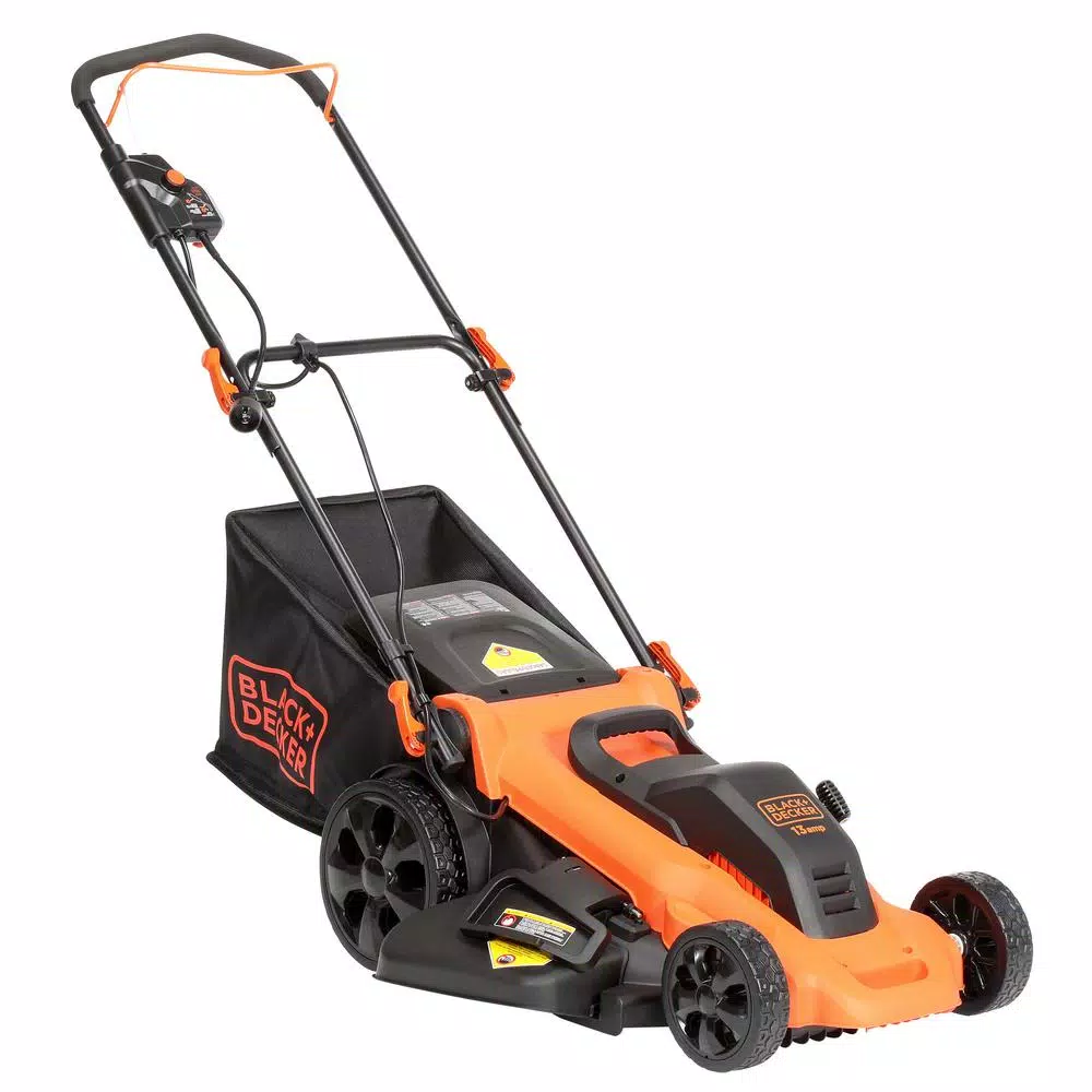 BLACK+DECKER 20 in. 13-Amp Corded Electric Walk Behind Push Lawn Mower Lawn Mowers BLACK+DECKER 20 In. 13-Amp Corded Electric Walk Behind Push Lawn Mower -cuisinart shop black decker push lawn mowers mm2000 66 1000