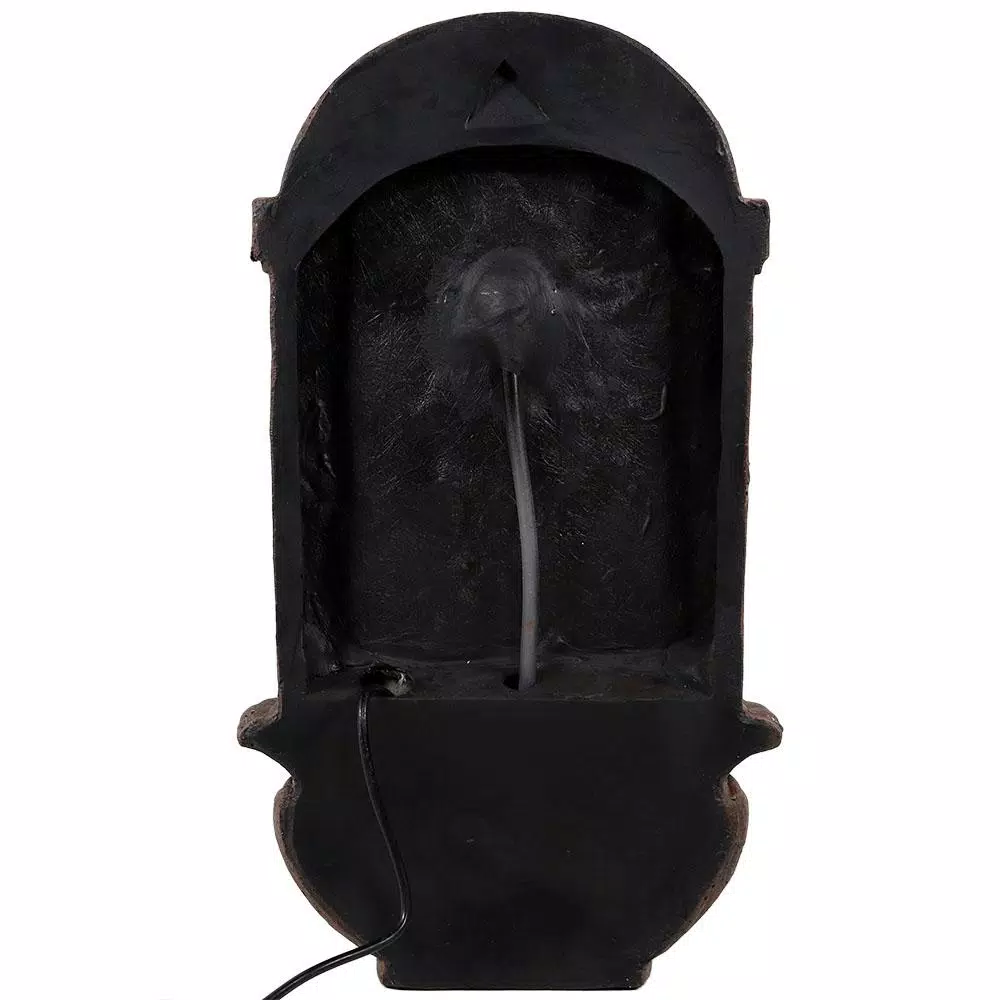 Outdoor Decor Sunnydaze Decor Venetian Iron Electric Powered Outdoor Wall Fountain - Image 5