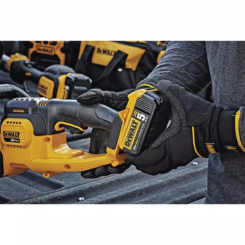 Trimmers DEWALT 22 In. 20V MAX Lithium-Ion Cordless Hedge Trimmer (Tool Only) With Bonus 20V MAX Lithium-Ion Starter Kit Included 11 Trimmers DEWALT 22 In. 20V MAX Lithium-Ion Cordless Hedge Trimmer (Tool Only) With Bonus 20V MAX Lithium-Ion Starter Kit Included - Image 9