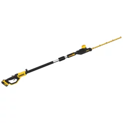 Trimmers DEWALT 20V MAX Lithium-Ion Cordless Pole Hedge Trimmer Kit With (1) Battery 4.0Ah, Charger, Sheath And Shoulder Strap Included